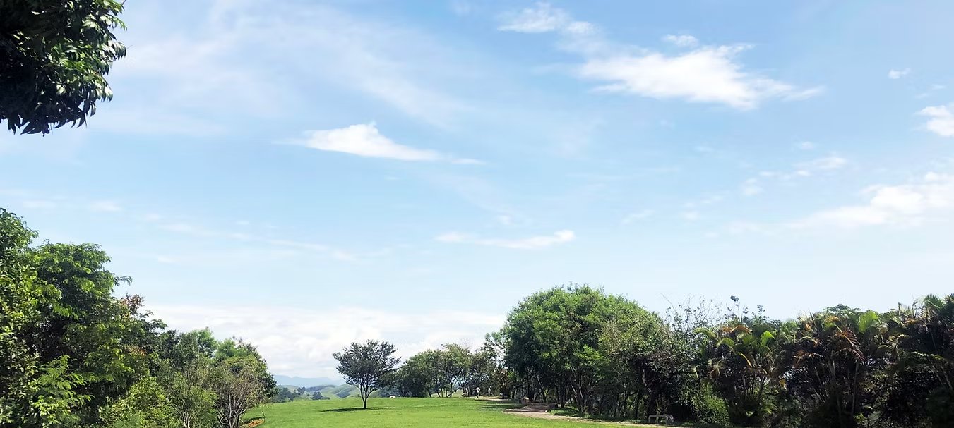Área verde do Cemitério Parque São Francisco